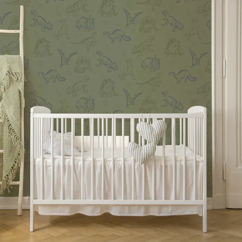 Tapet Superfresco Easy Dino Dark Green