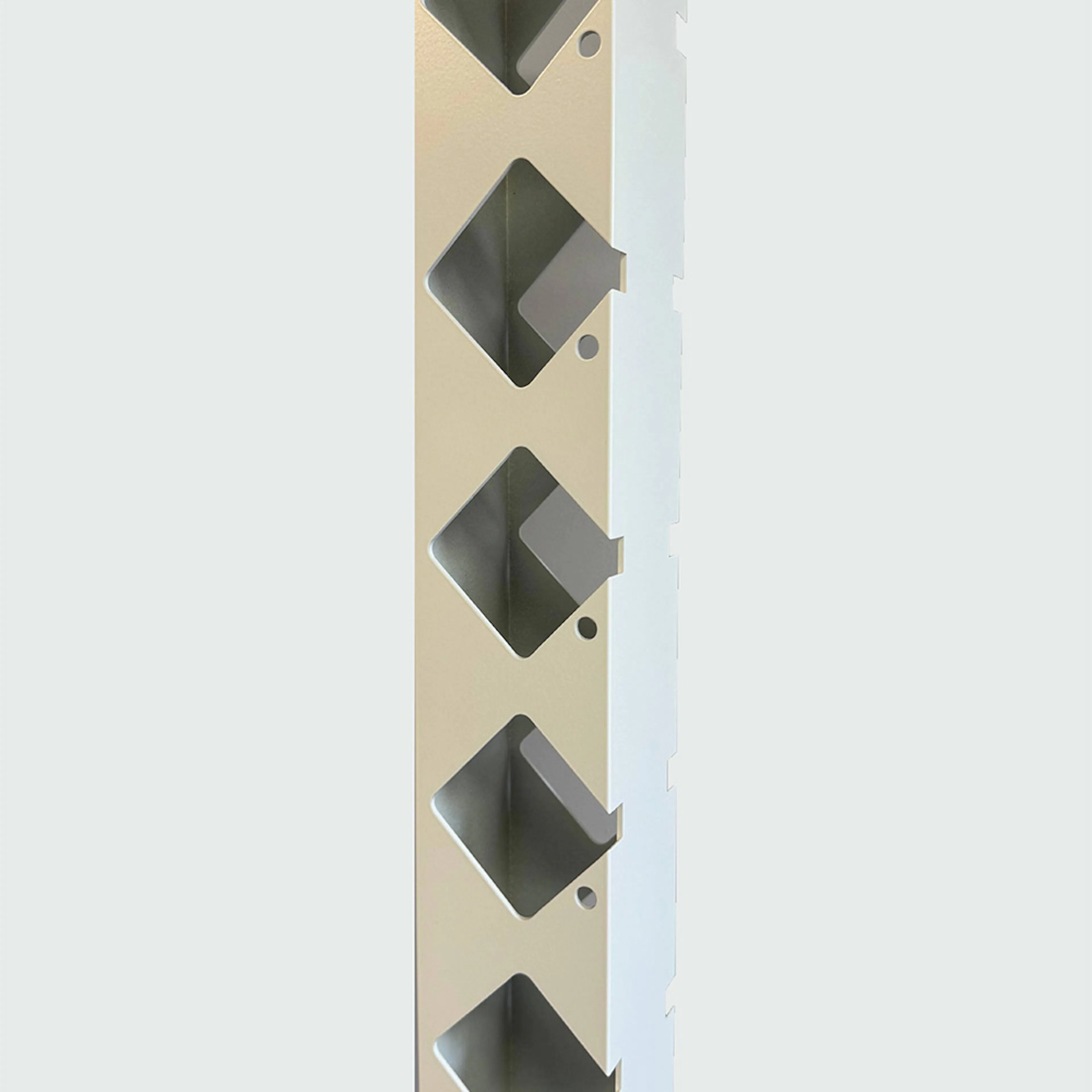 Staketstolpe Bolmen 995mm Hörnstolpe 45grader Vit Höjd: 995 mm, Vit