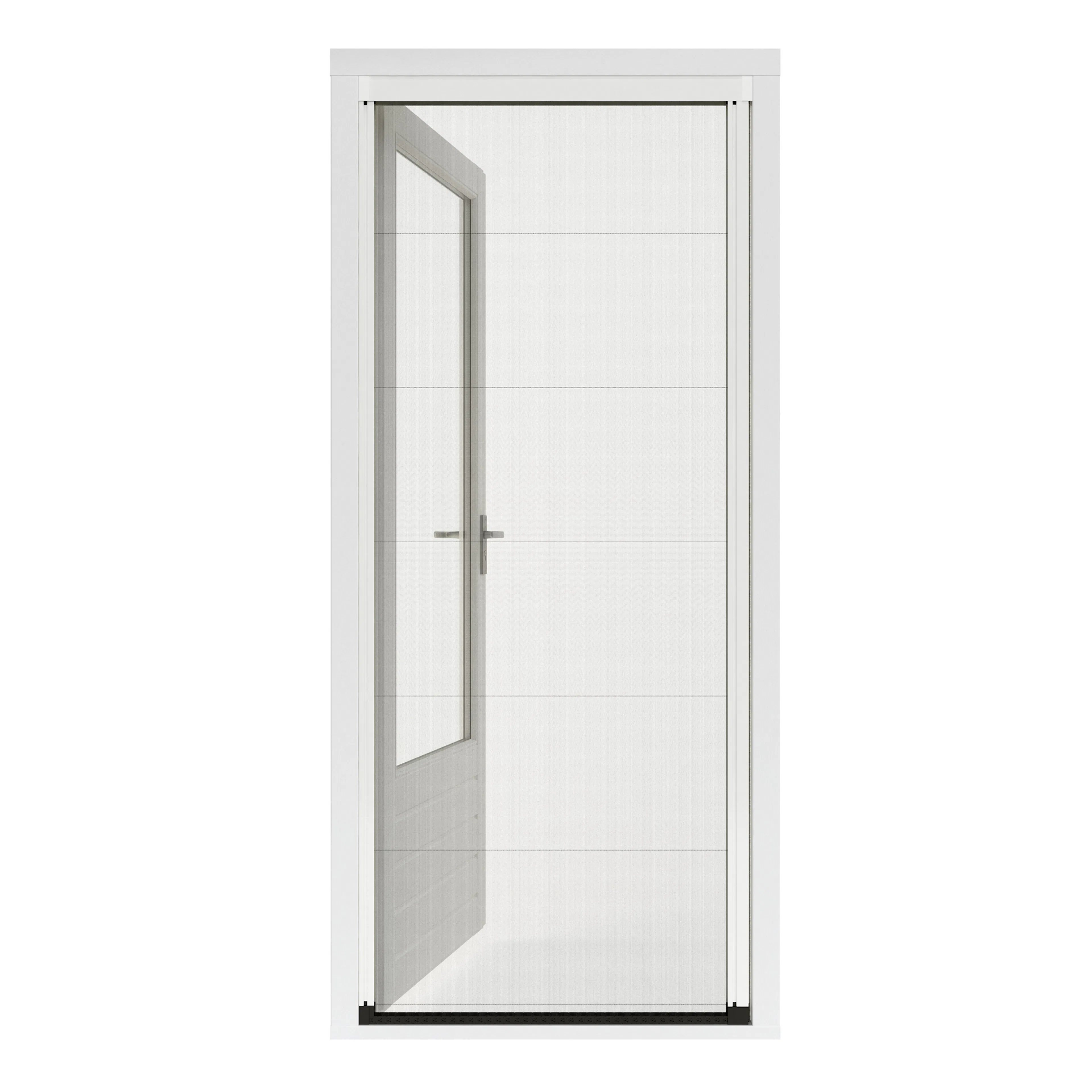 Insektsnät Lundbergs Plisserat Skjutdörr 960X2030-2060  mm Vit