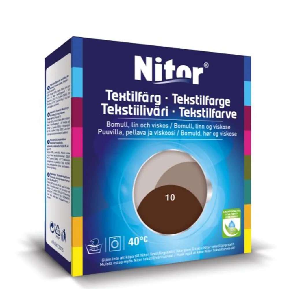 TEXTILFÄRG MOCCA 10 NITOR Färg: Mocca