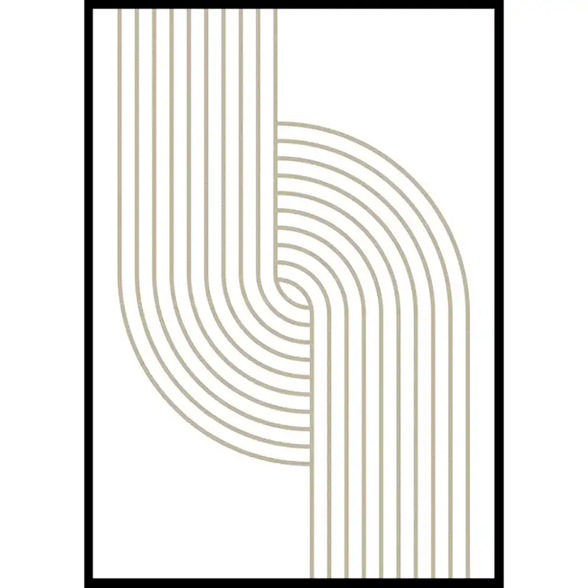 Poster Gallerix Art Lines No1
