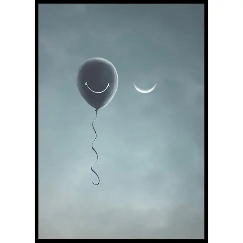 Poster Gallerix Smiling Balloon