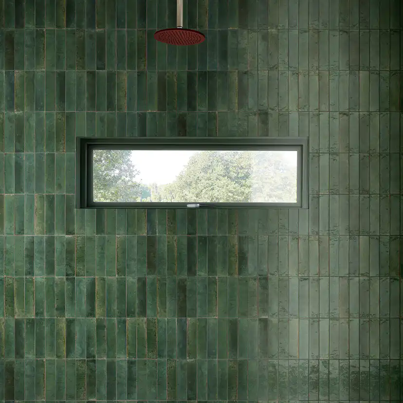 Klinker Lhådös Monza Green 6x24 cm
