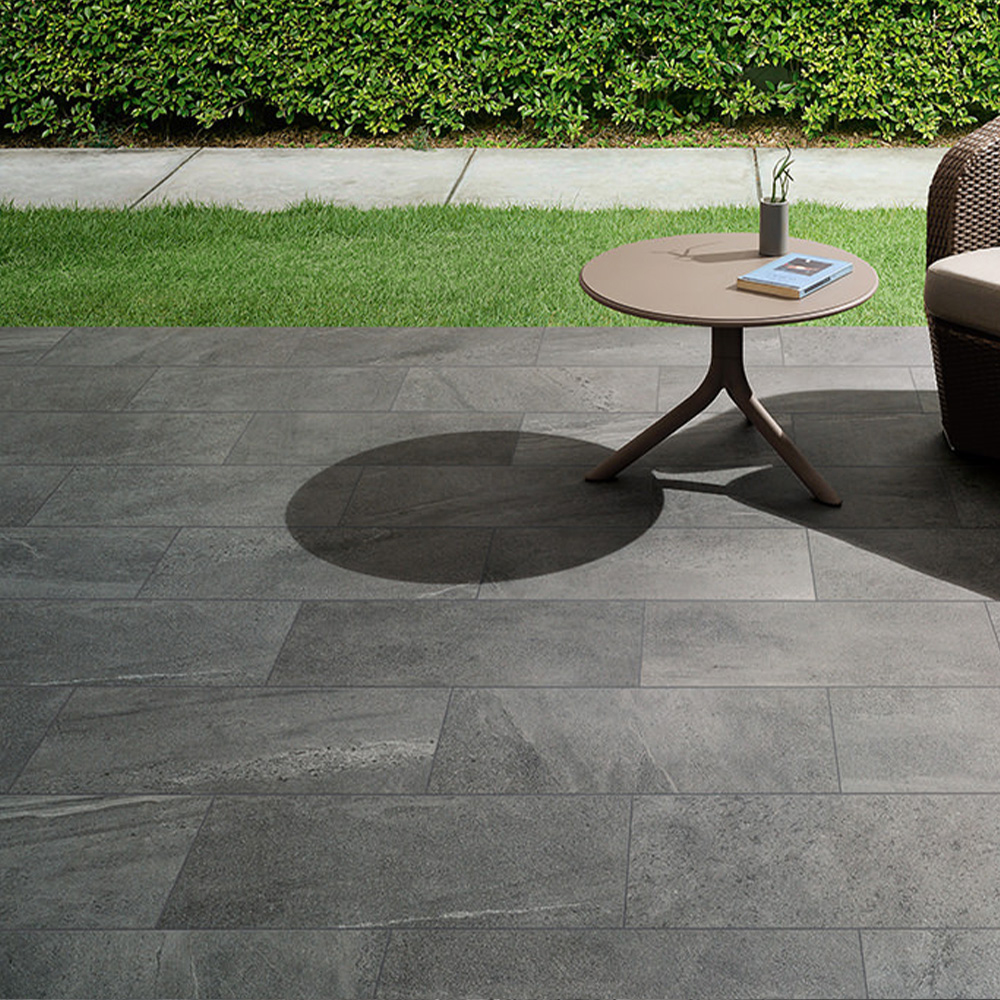 Klinker Coem Ceramiche Brit Stone Mörkgrå Grå 30x60 cm Matt_OLD
