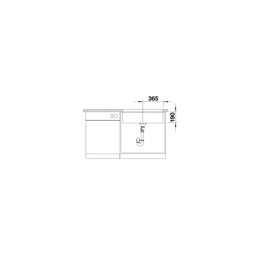 Diskho Blanco Subline 700 Silgranit Infino