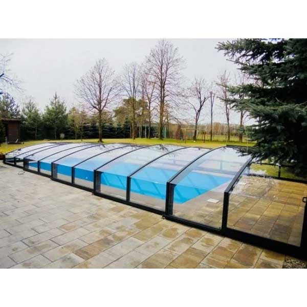 Pooltak Nordenspa Ålesund 3,50 x 6,47 Klarplast (Silver) Silver