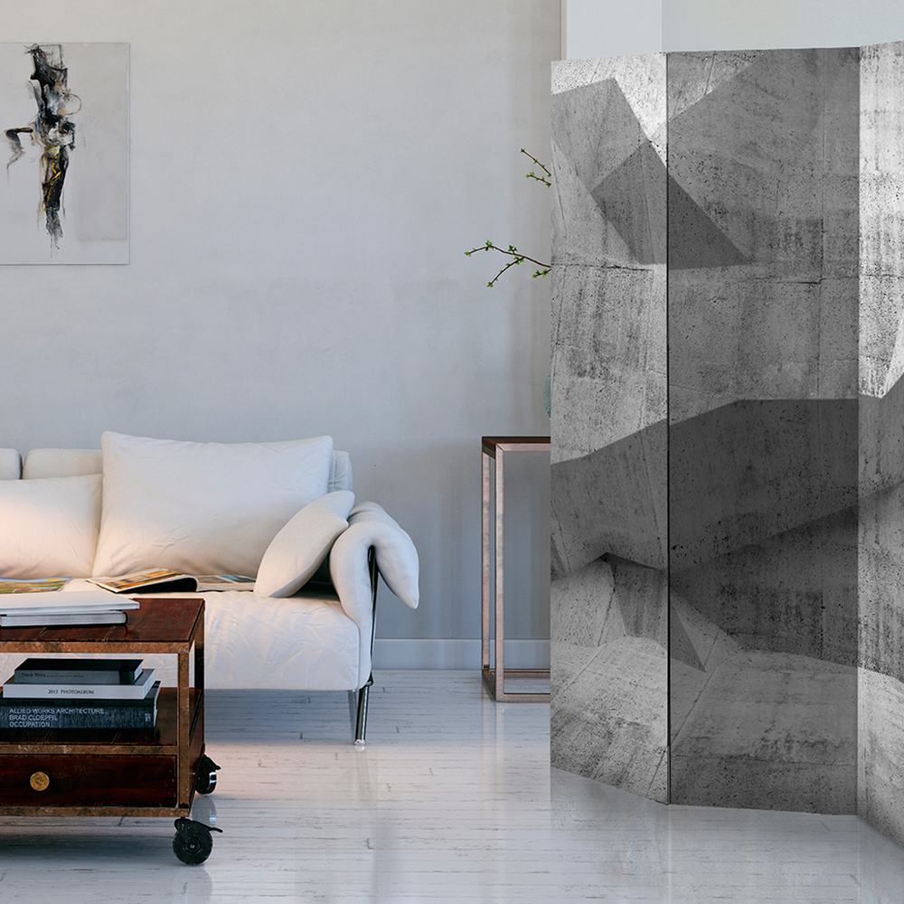 Rumsavdelare Arkiio Concrete Geometry 135x172 cm