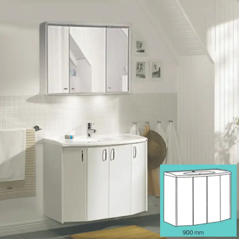 Möbelpaket Hafa Next Vision Vit