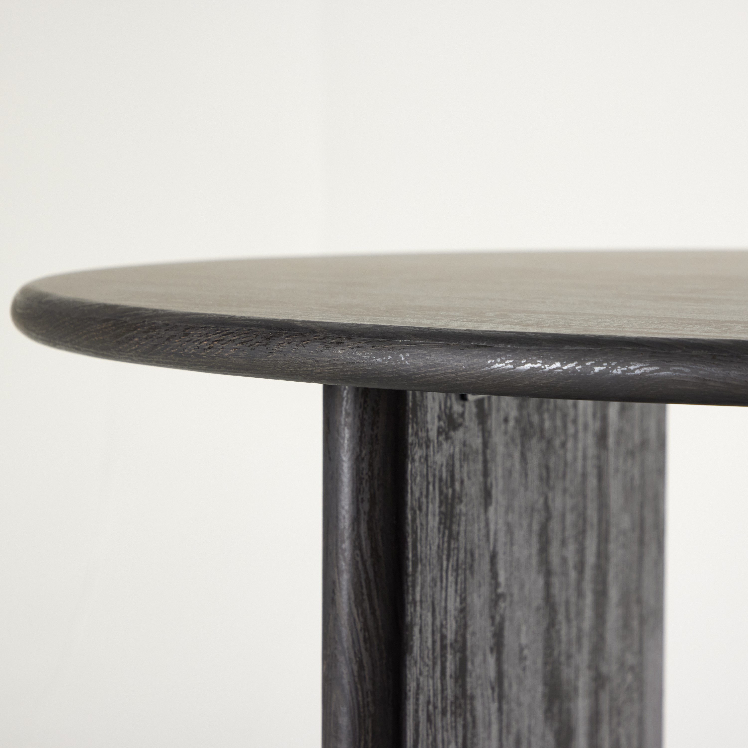 Björholmen Dining Table ⌀120 - Black  / FSC 100% Vittvätt