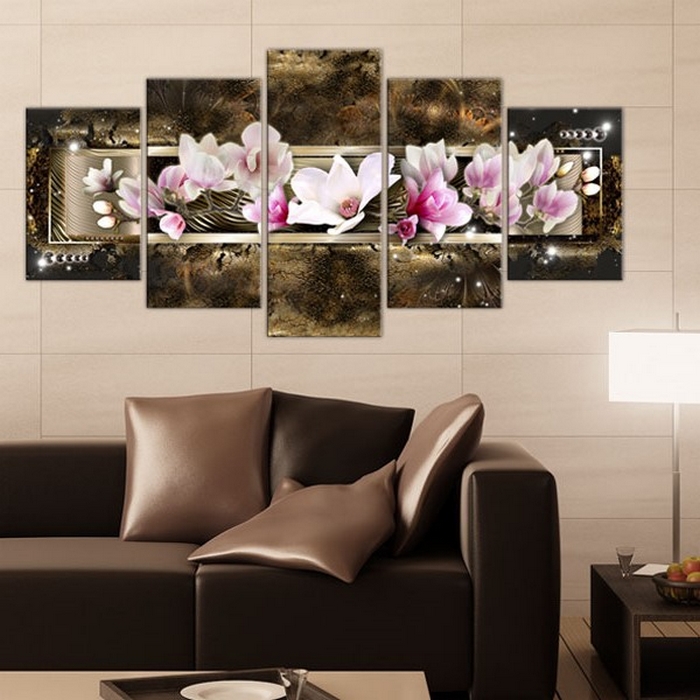 Tavla - The dream of a magnolia 100x50 100x50 cm