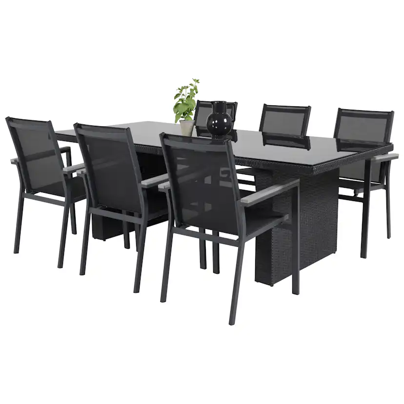 Matgrupp Venture Home Pishi 200 med 6 Pincy Stolar
