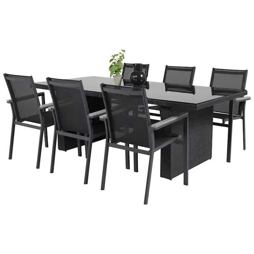 Matgrupp Venture Home Pishi 200 med 6 Pincy Stolar