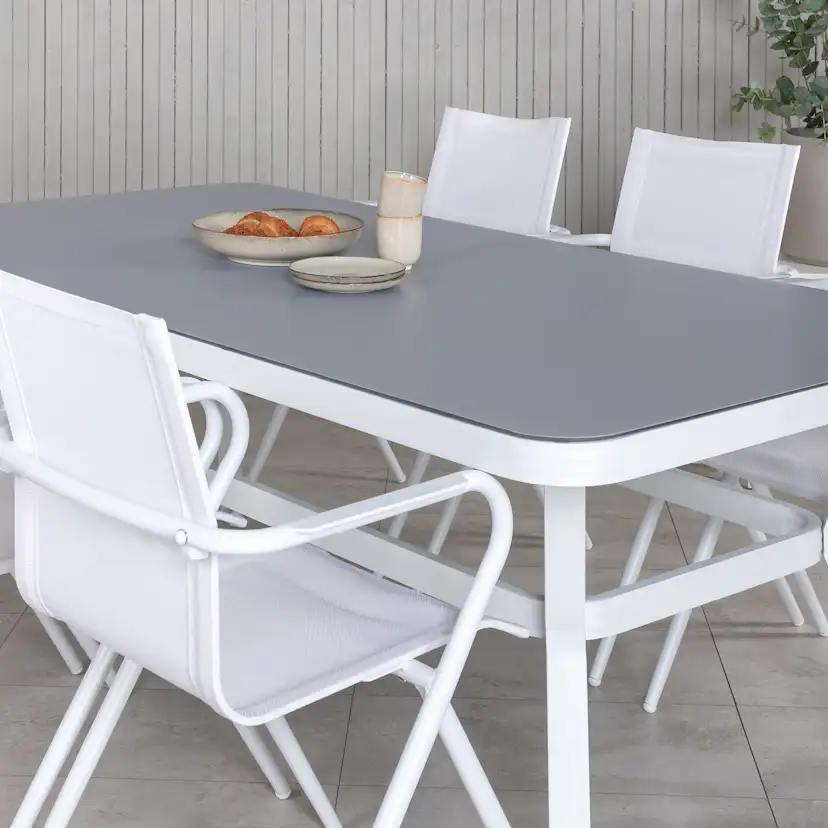 Matgrupp Venture Home Virya 160x90 cm med 6 Alina Matstolar