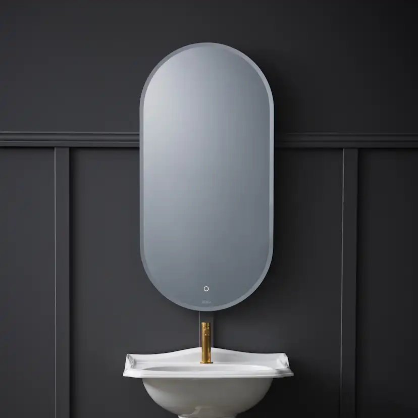 Badrumsspegel Miller Badrum Ambient Touch Classic Oval