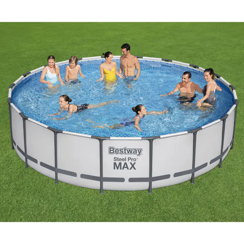 Poolpaket Bestway Steel Pro Max Ø5,49 m ClickConnect
