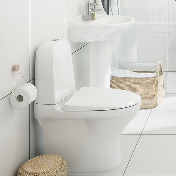 Toalettstol Gustavsberg Estetic 8300 Hygienic Flush för Limning