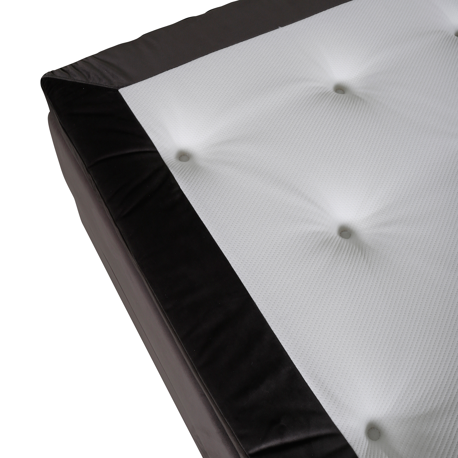 Ställbar Kontinentalsäng Venture Home Vansbro 180x200 Mörkgrå Sammet