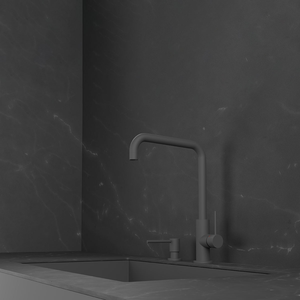 Diskmedelspump Scandtap Steel Clean Dispenser