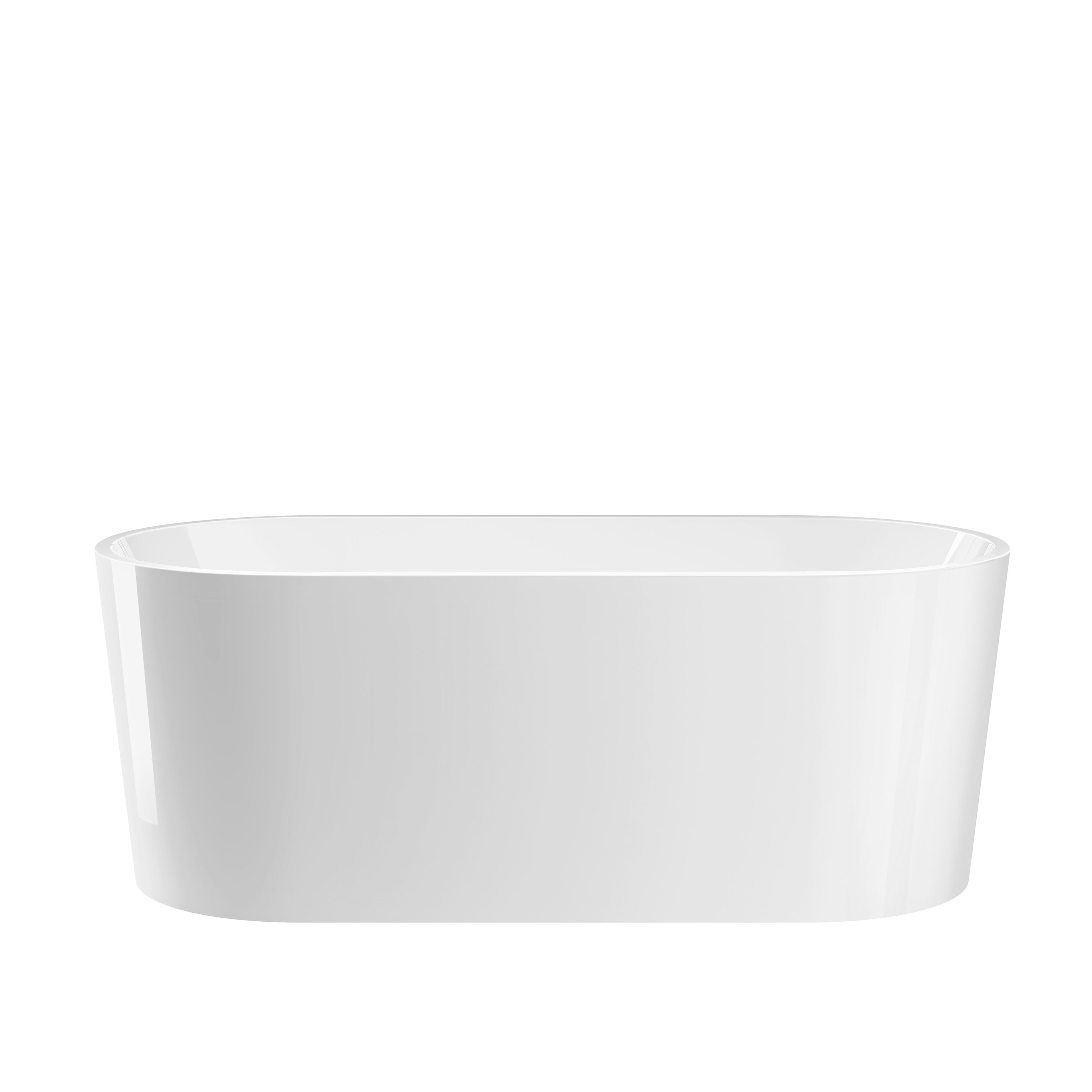 Badkar Bathlife Fridsam Fristående Rund Vit