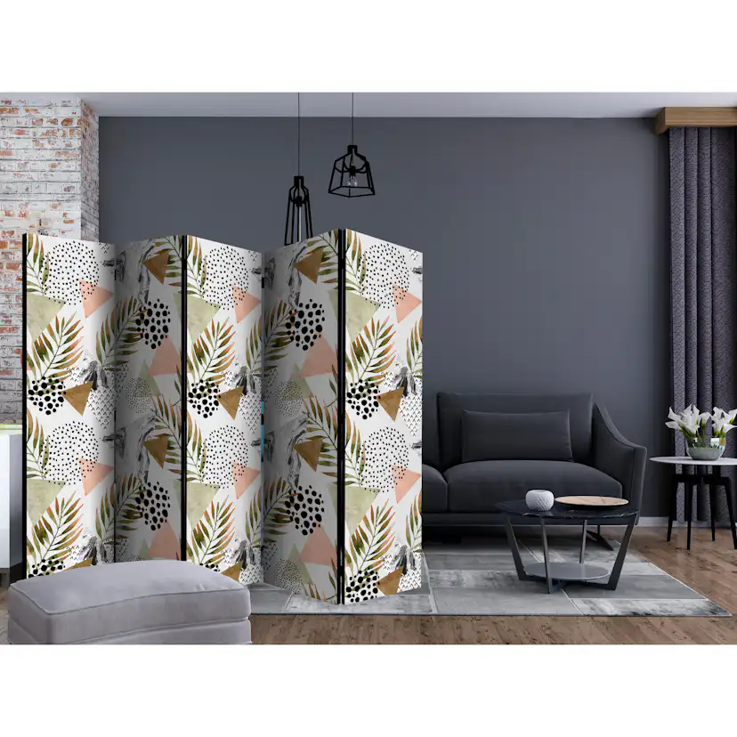 Rumsavdelare Arkiio Tropical Geometry II 225x172 cm