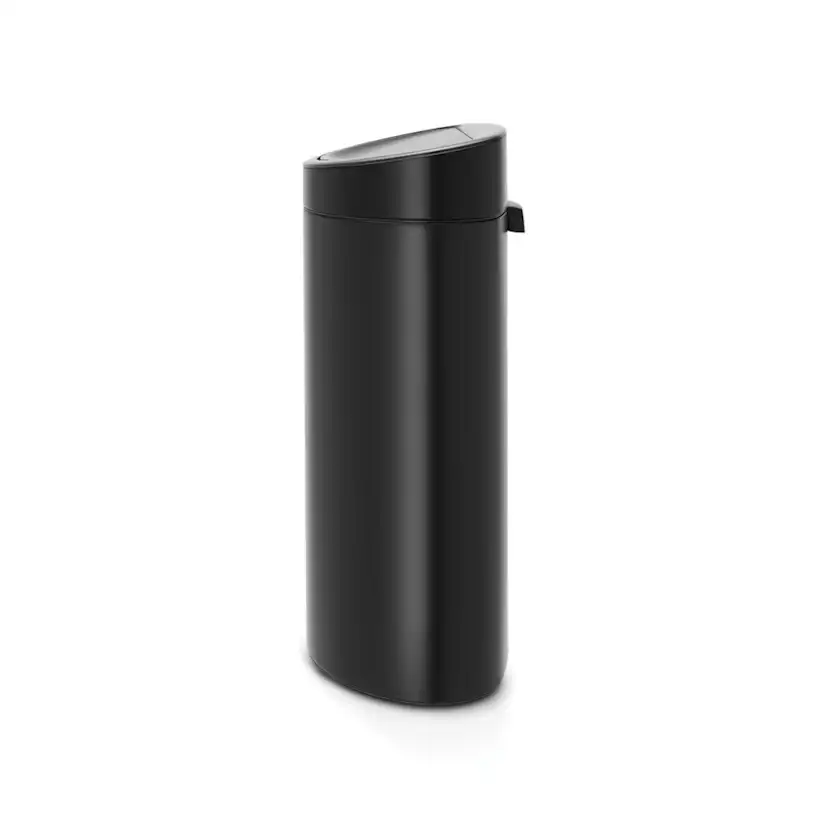 Touch Bin New 40L Matt Svart Färg: Matt Svart