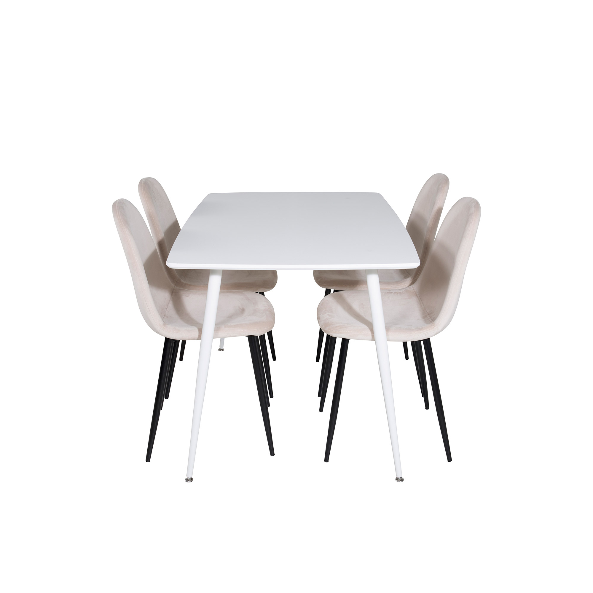 Matgrupp Venture Home Pobbie med 4 Pobbie Stolar Sammet
