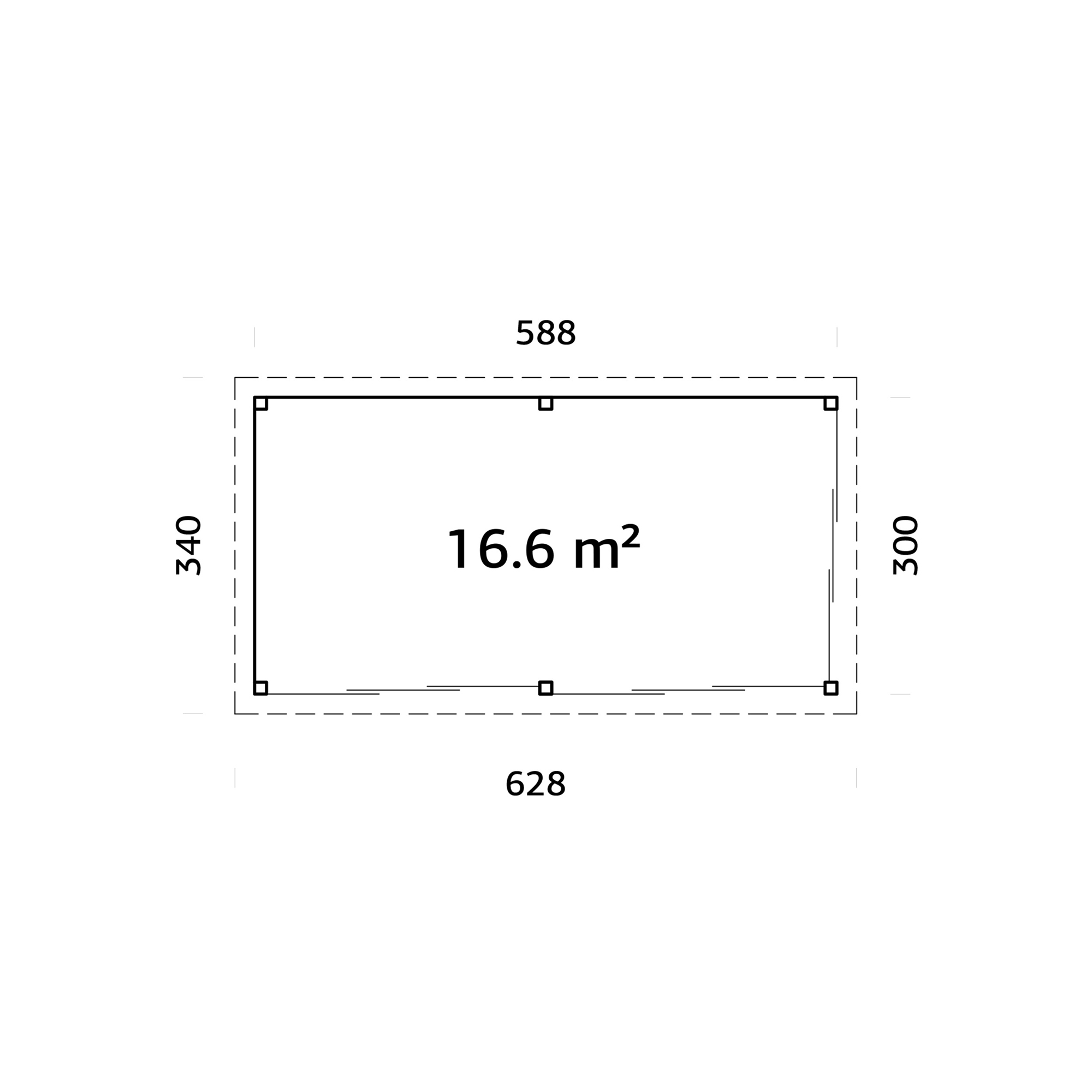 Uterum Palmako Lenna 16,6 m2 Set 402 Slide