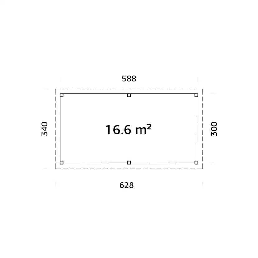 Uterum Palmako Lenna 16,6 m2 Set 402 Slide