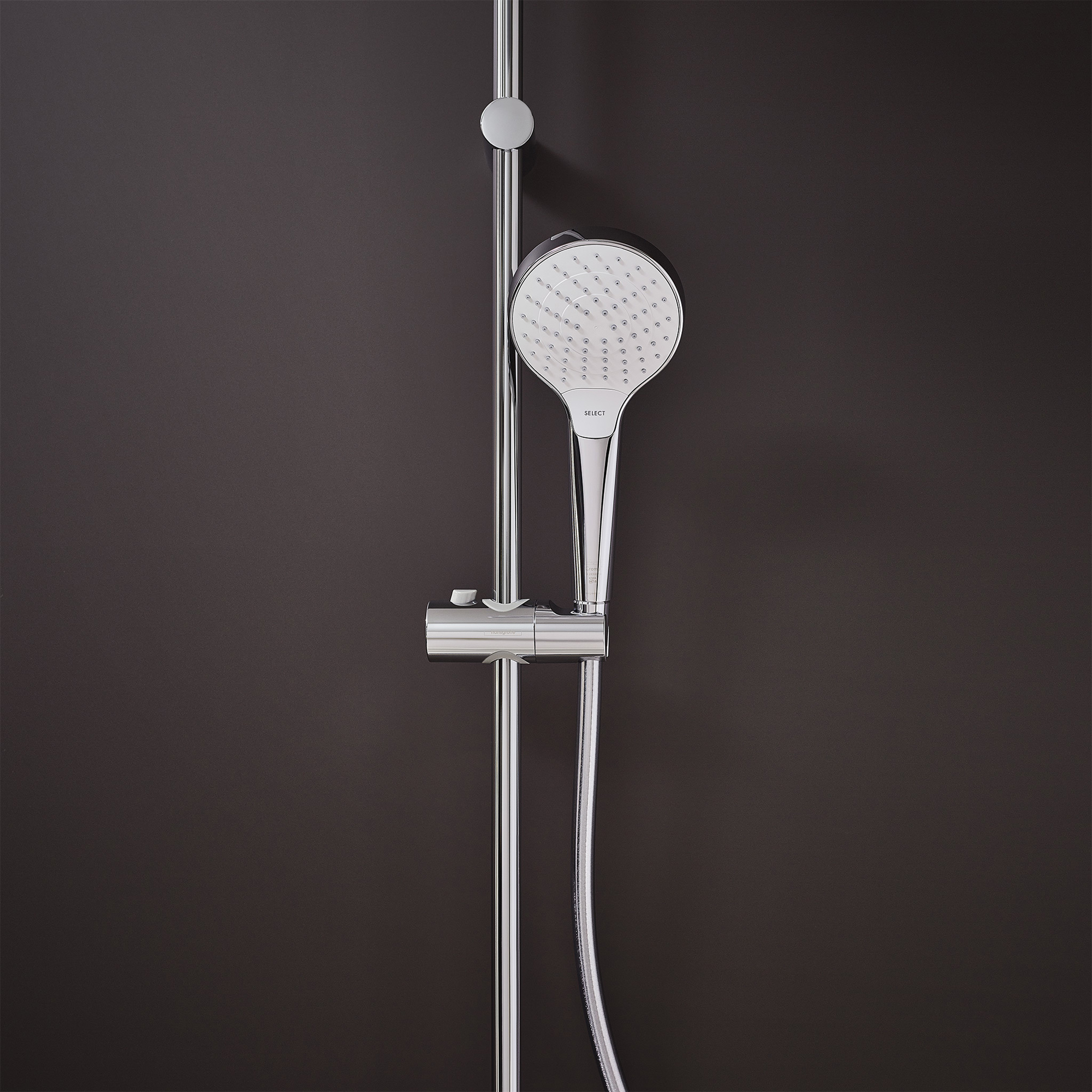HG Croma Select S Vario Handdusch vit/kr Utan EcoSmart