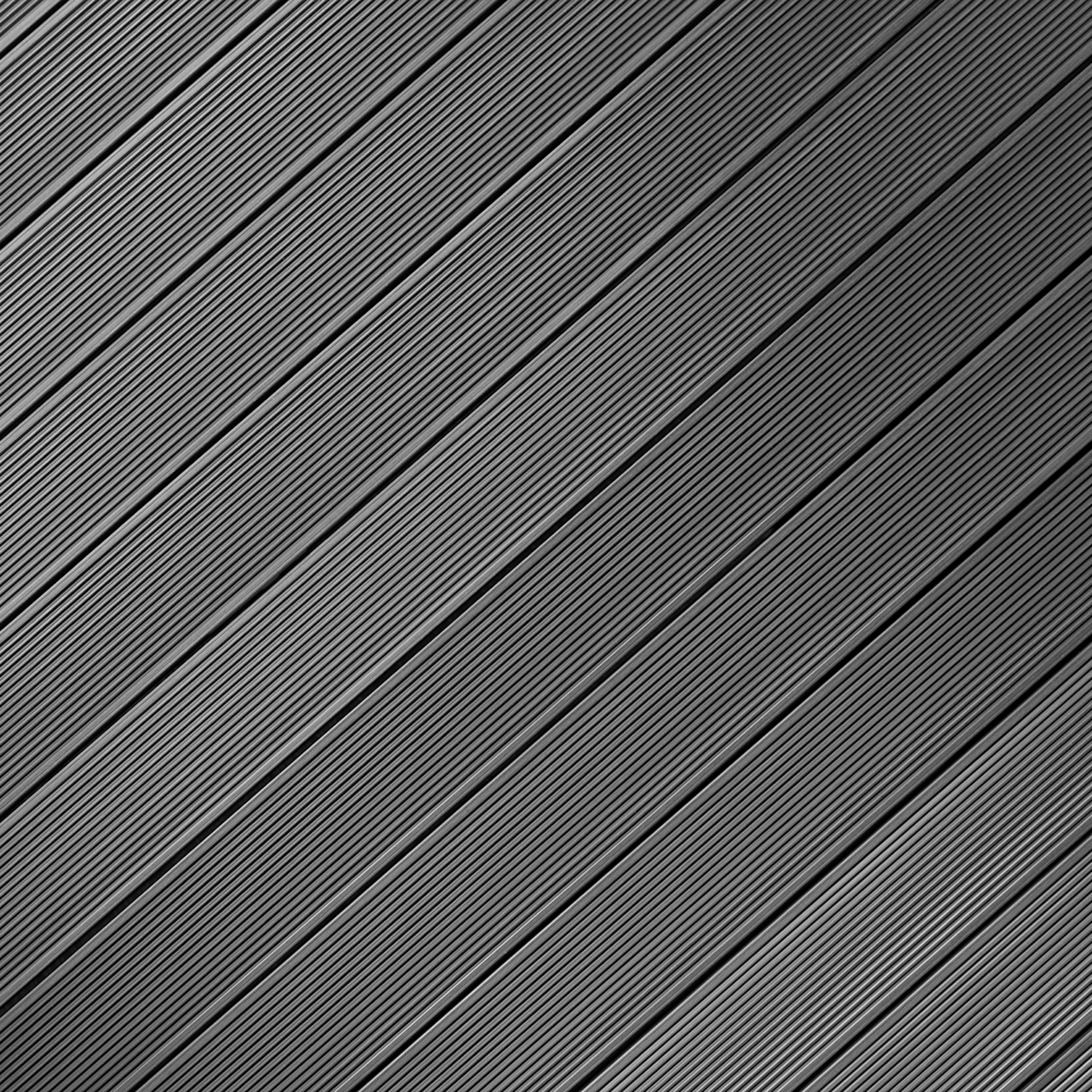gop Woodlon Deco Utegolv Light Grey L:5400 B:138 H:22,5 Grå