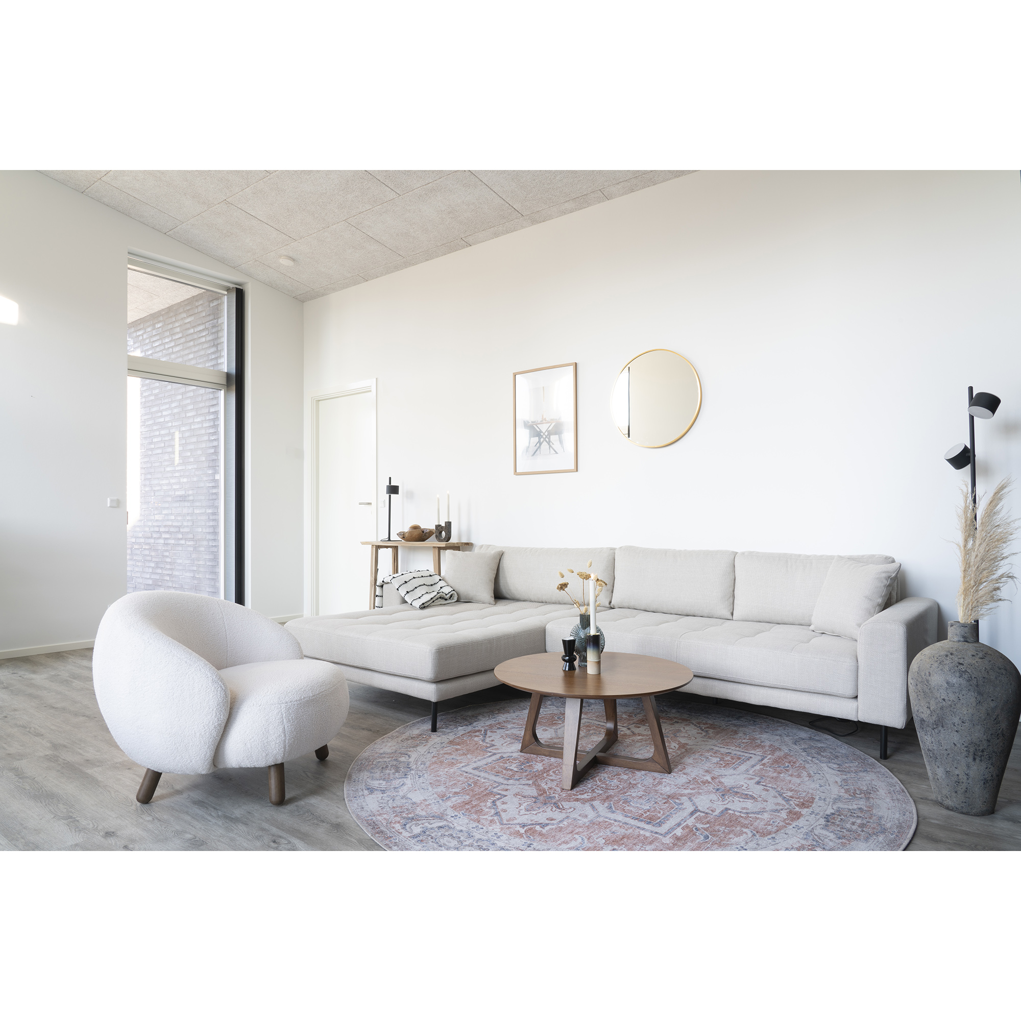Orientalisk Matta House Nordic Havana Rund