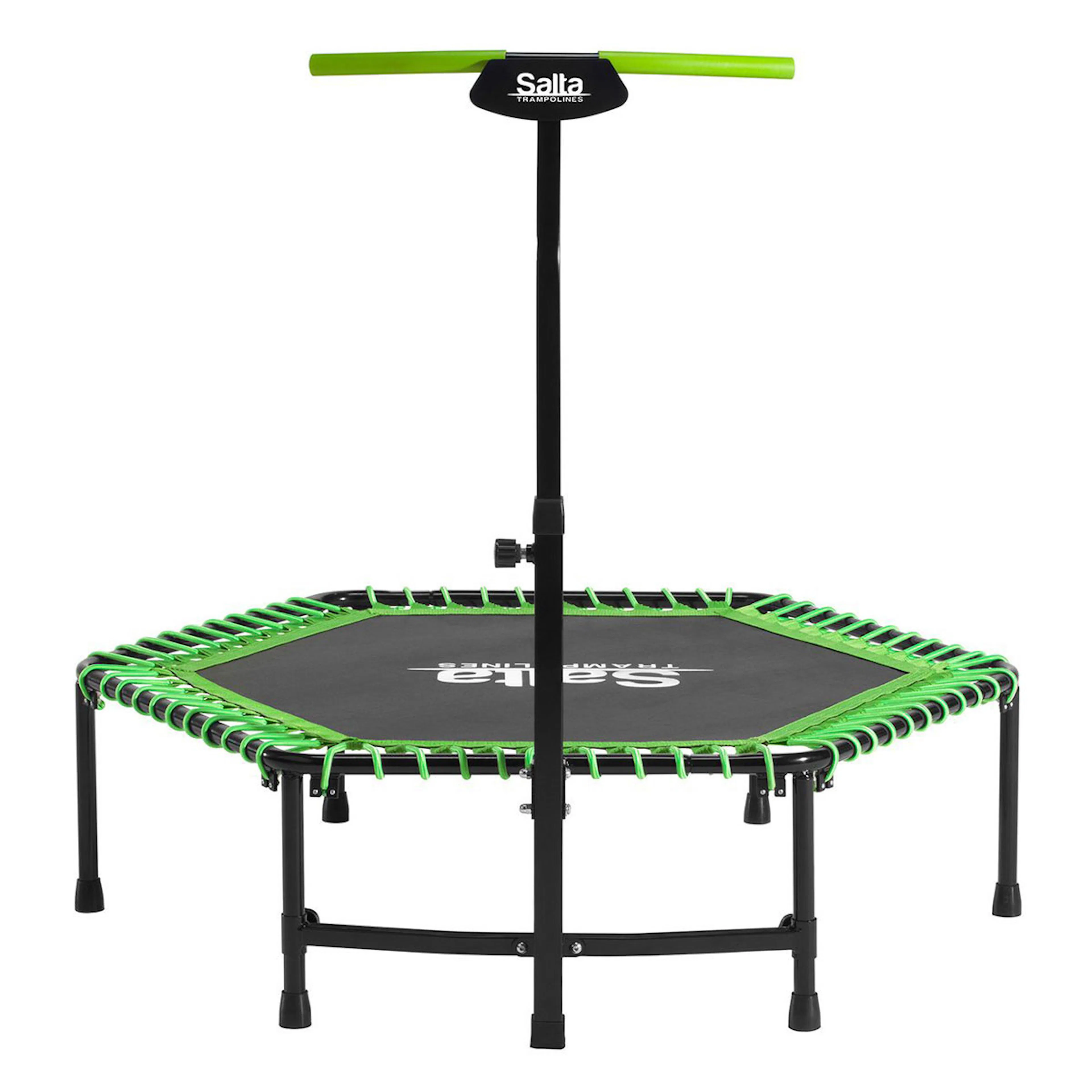 Salta Fitness trampolin, Green Grön/Svart