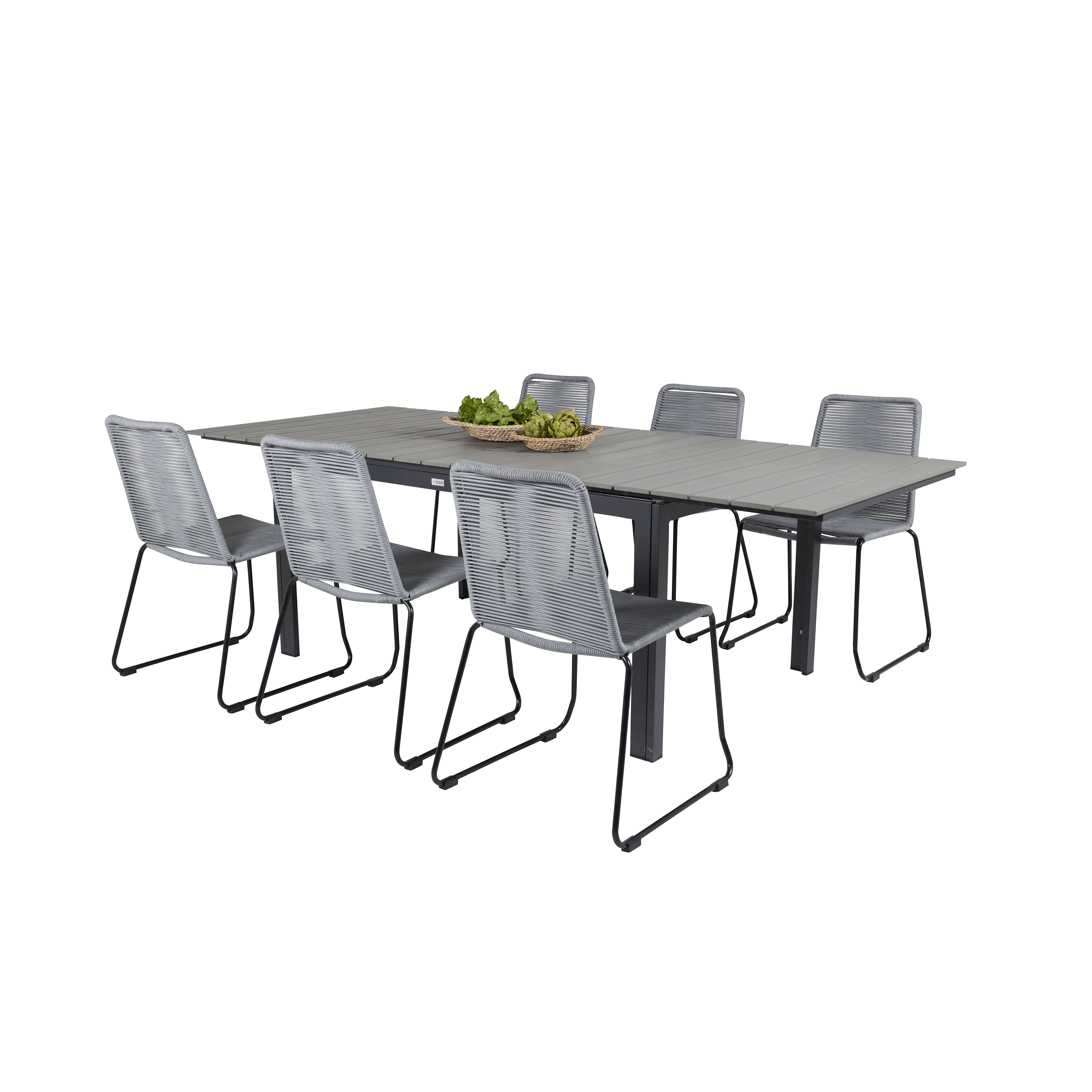Matgrupp Venture Home Lova 160/240 med 6 Leon Stolar