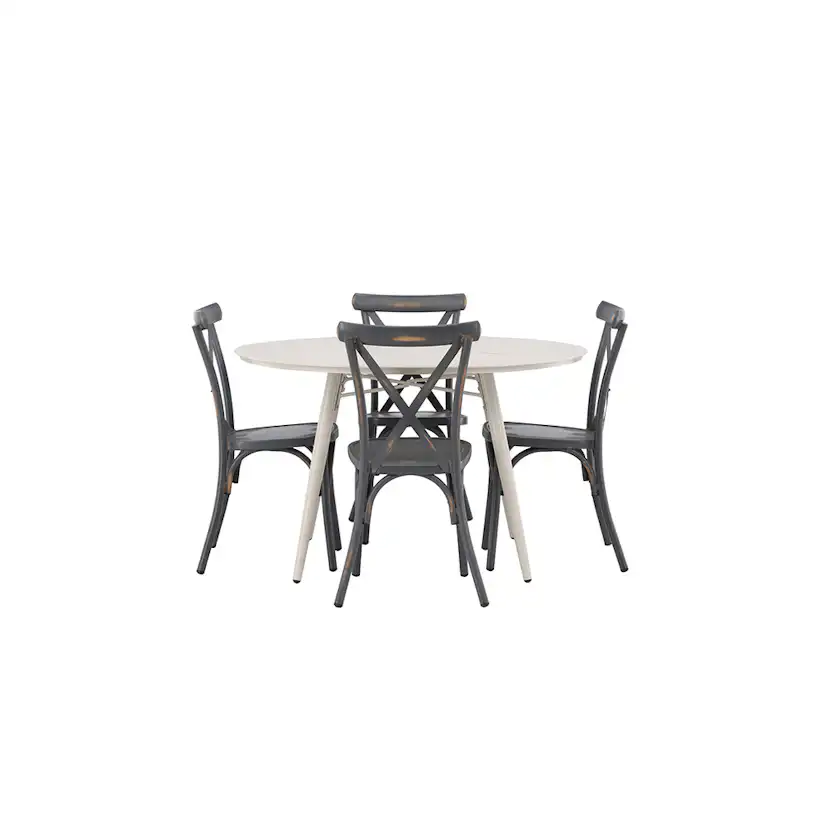 Matgrupp Venture Home Lina Bord med 4 Tablas Stolar