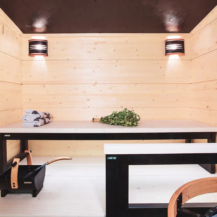 Bastulampa Harvia Trä