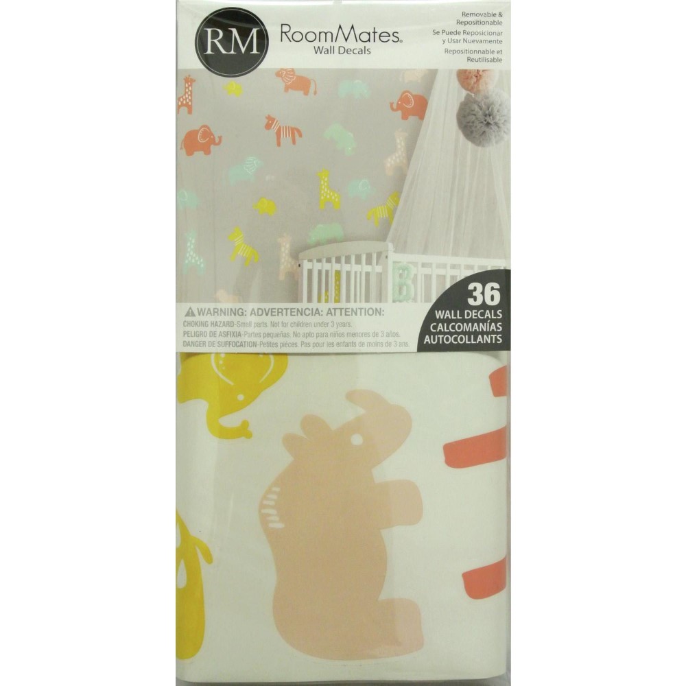 Väggdekor RoomMates Animal Silhouette