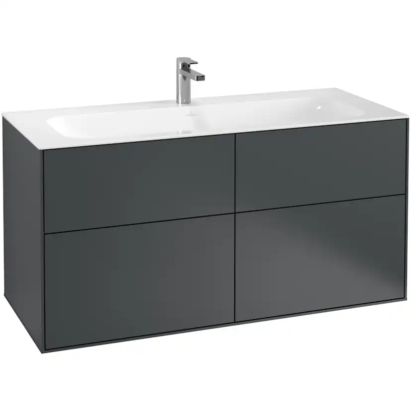 Tvättställsskåp Villeroy & Boch Finion med 4 Lådor för Inbyggt Tvättställ