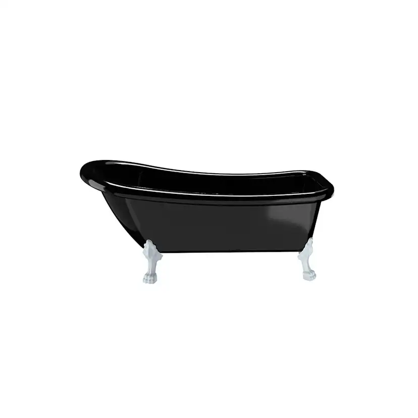 Badkar Noro Old England 1530 mm Svart