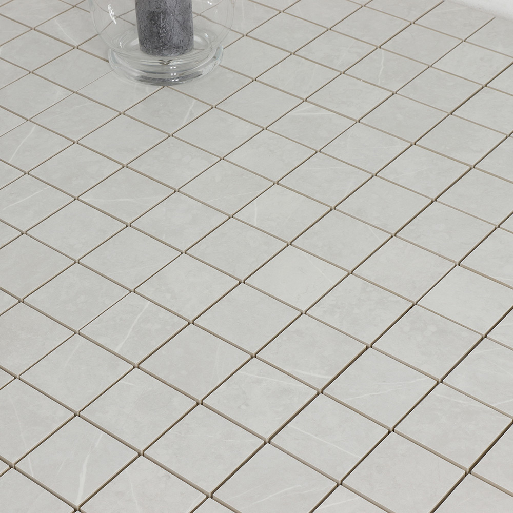 Mosaik Tenfors Altamura Pearl Matt Marmor 7x7 cm