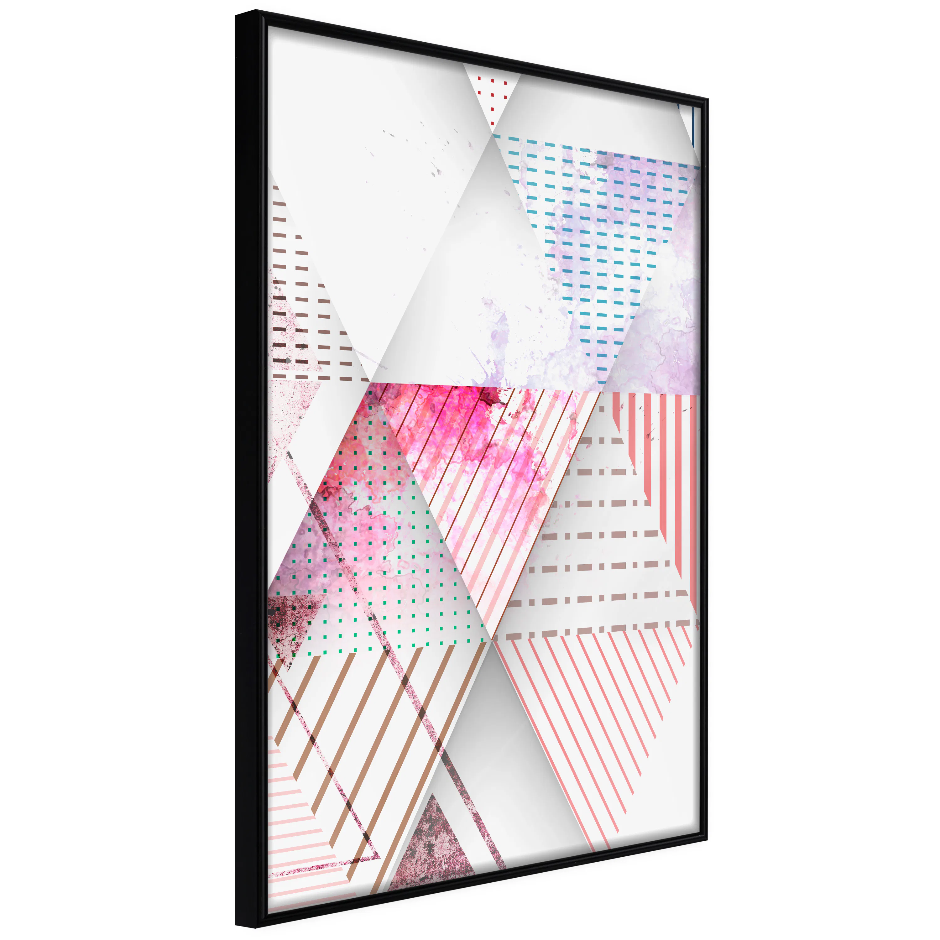 Poster Artgeist Affisch Pink Triangle