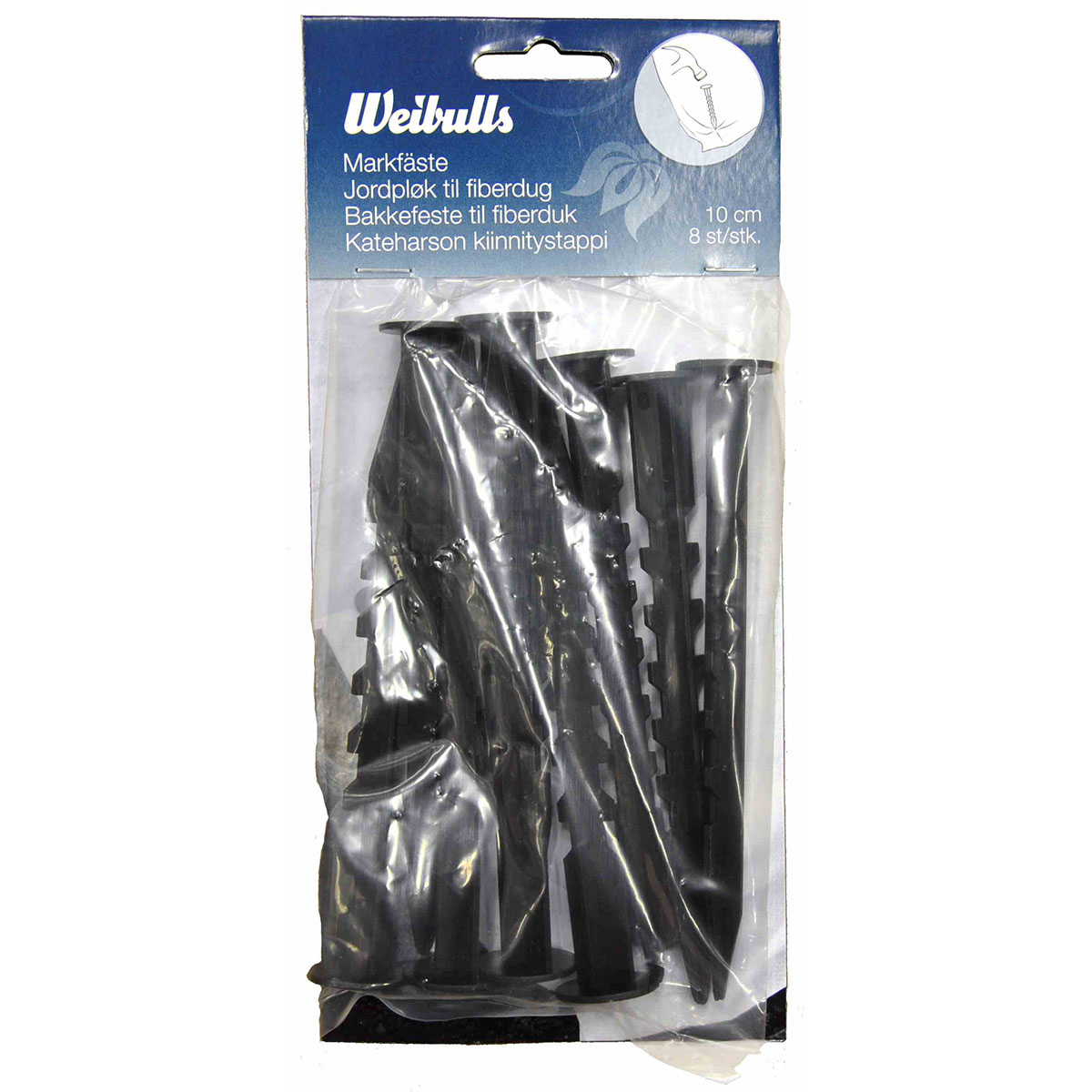 Markfäste Weibulls För dukar 8-pack