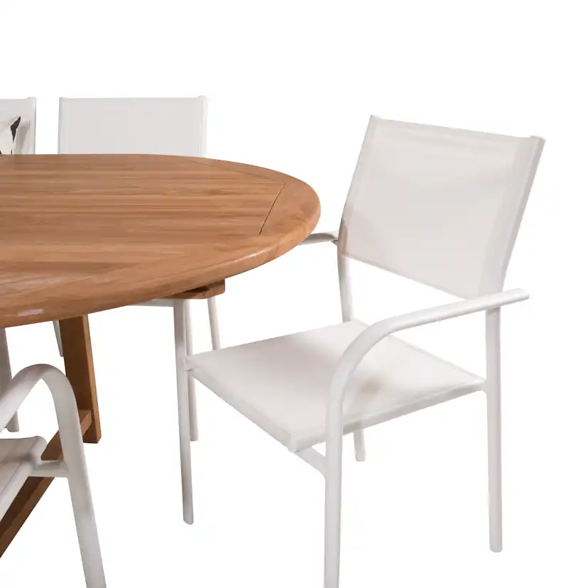 Matgrupp Venture Home Kiara 180/240 med 8 Siri Stolar