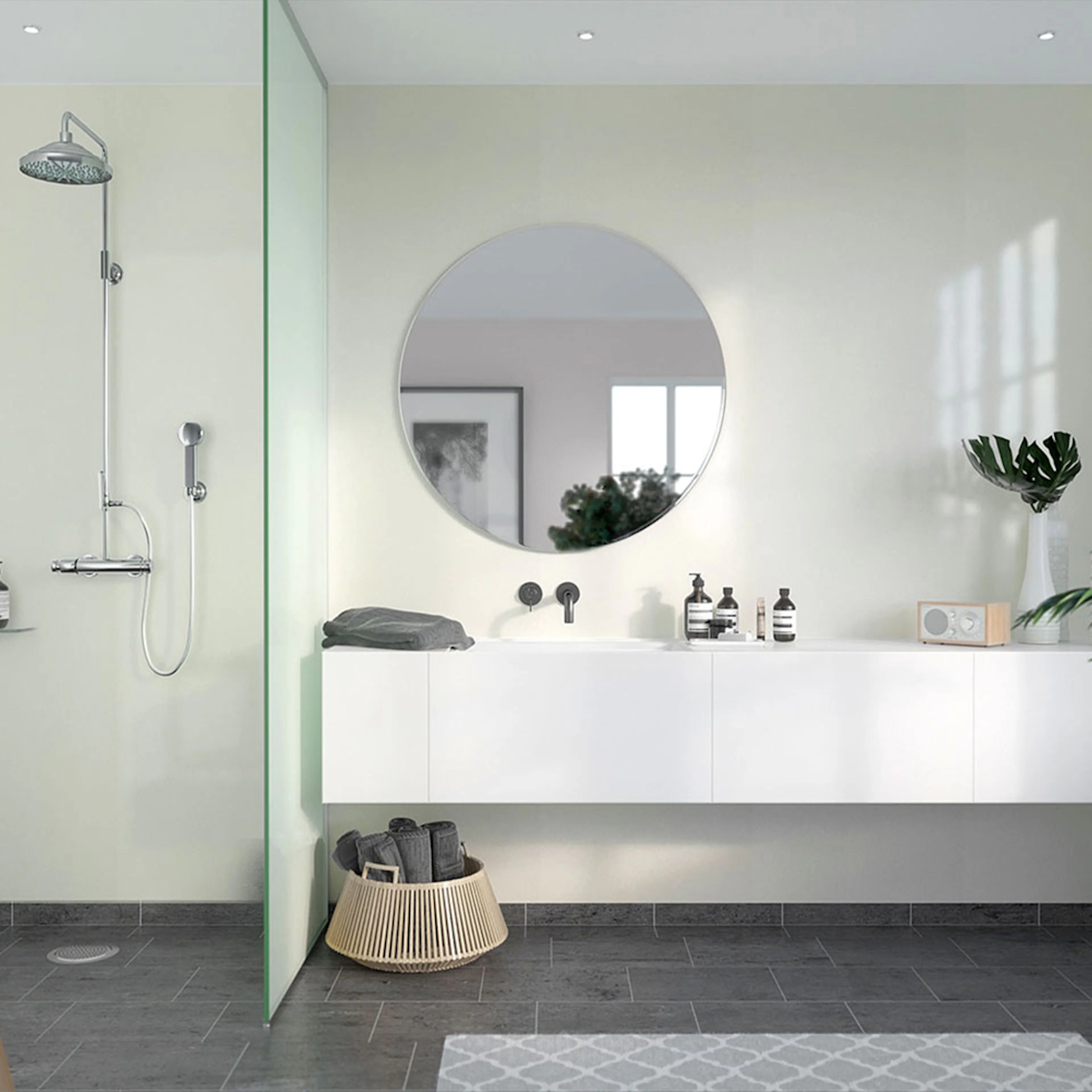 Våtrumsskiva Fibo Ivory 520 HG