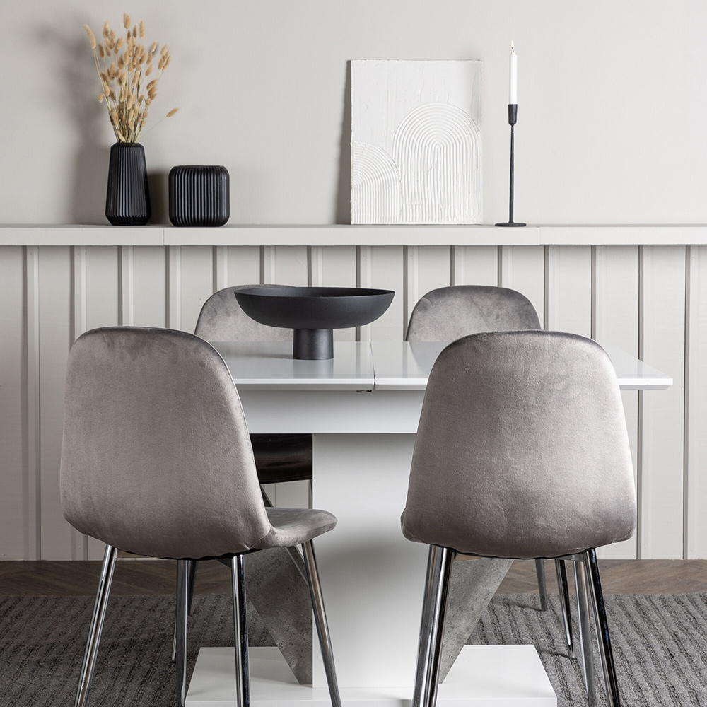Matgrupp Venture Home Disa med 4 Eva Stolar