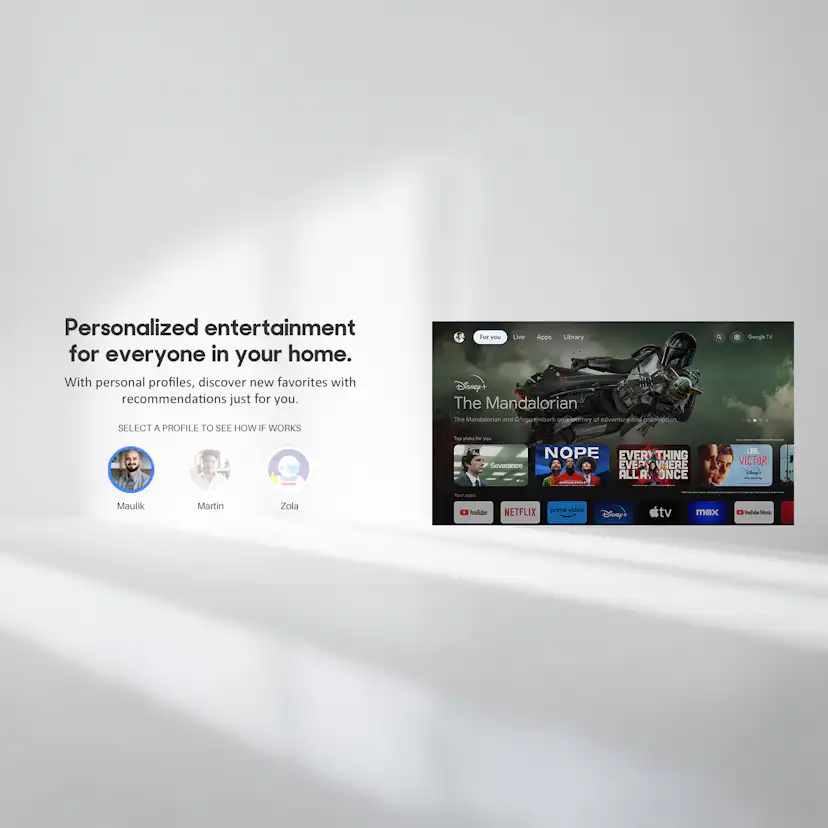 Utomhus TV Sylvox Pergola Pro 2.0 75tum