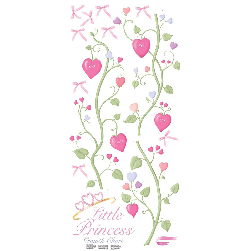 Väggdekor RoomMates Fairy Princess  Mätsticka