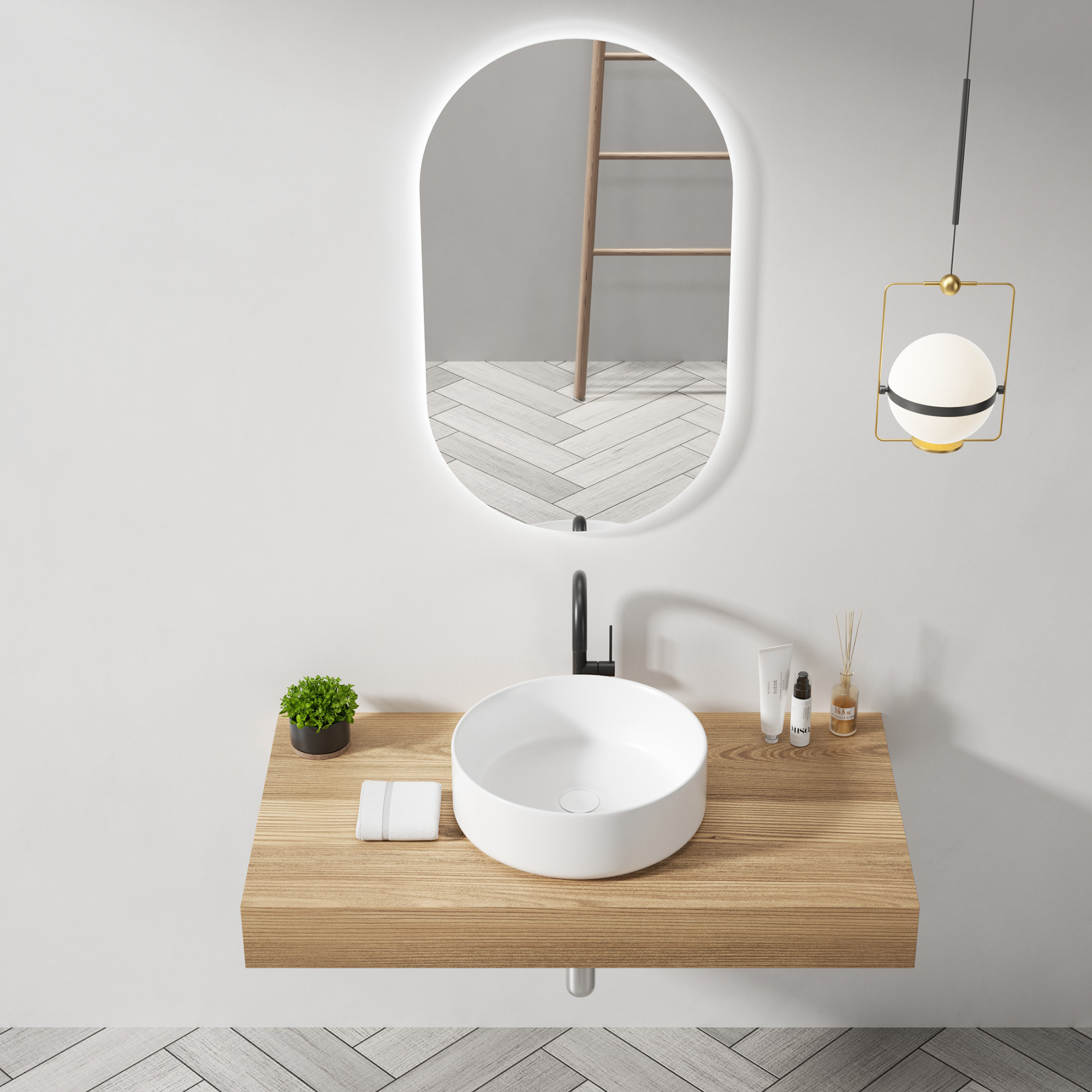 Tvättställ Bathlife Grund