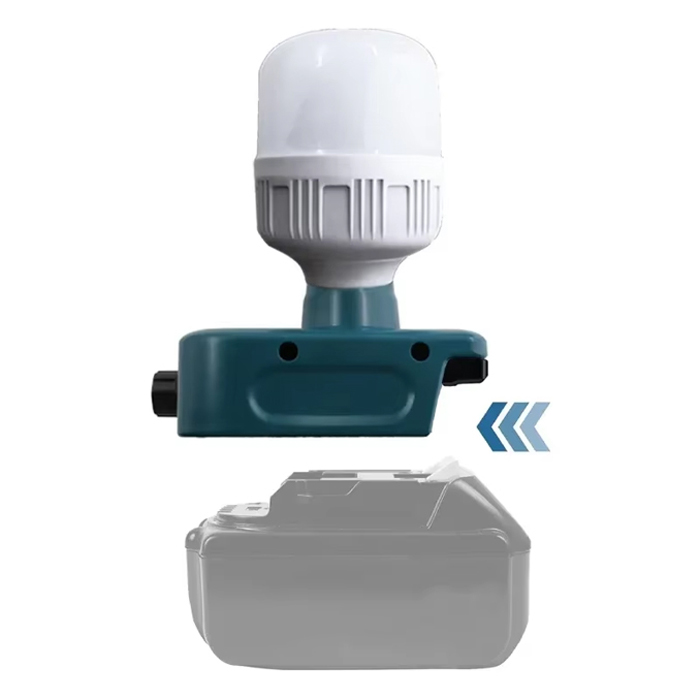 Arbetsbelysning Japcell LED 1300 Lumen Kompatibel Med Bosch 18V ProCore Batterier
