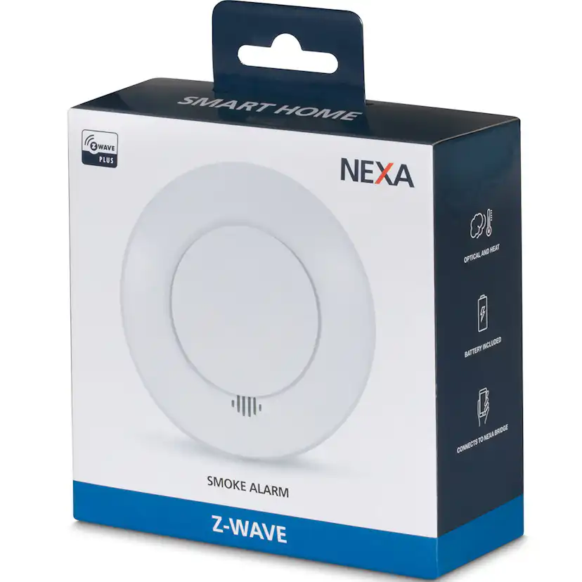 Rökdetektor Nexa ZSD-109 Z-Wave Trådlös optisk