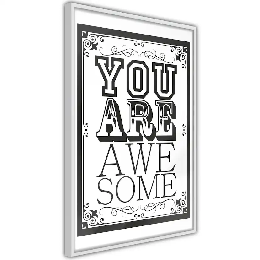 Poster Artgeist Affisch You Are Awesome